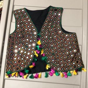 Afghan mirror vest